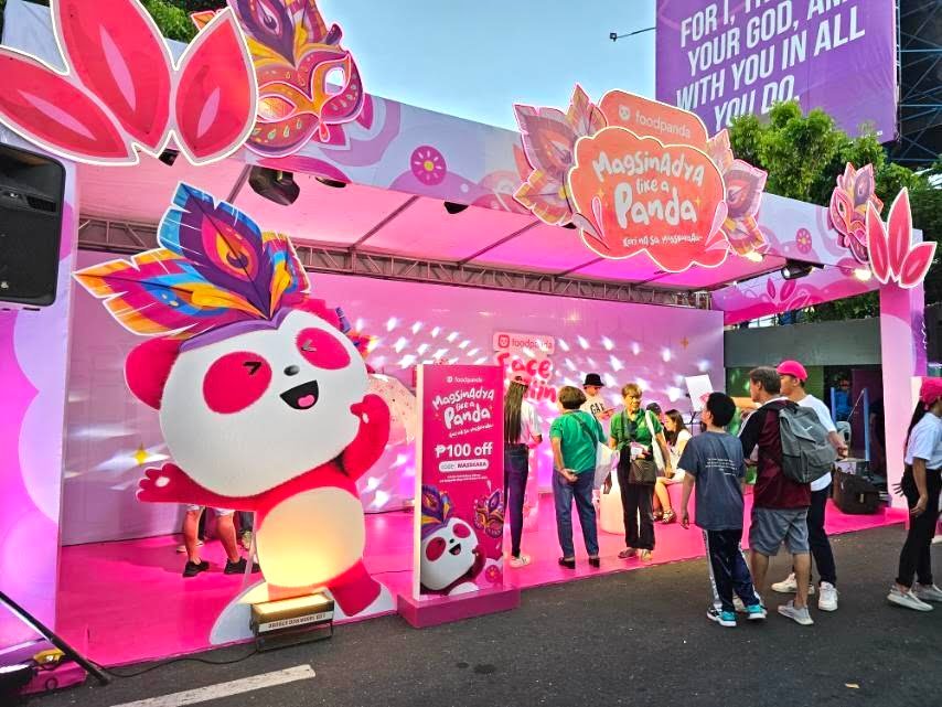 Magsinadya Like A Panda: Foodpanda in  Masskara Festival 2023