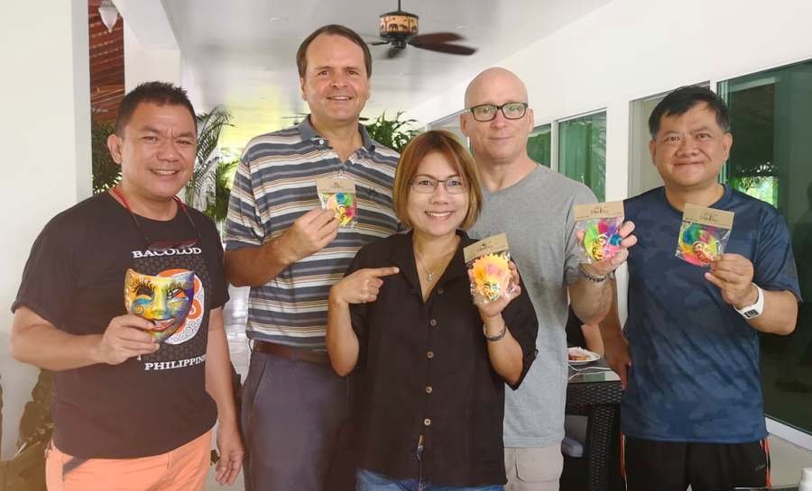 Jojoy The Traveling Mask: Whimsy on The Happy Trip Travel Blog