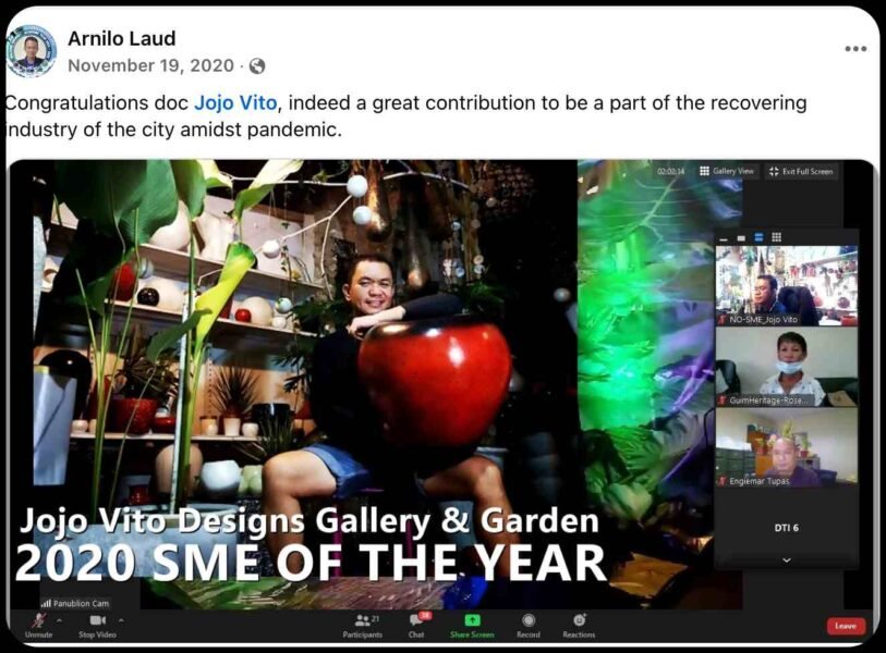 Digital Transformation : A Case Study of Jojo Vito Designs Gallery