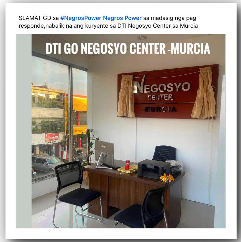 Rapid Response and Innovation: Negros Power’s Quick  Response