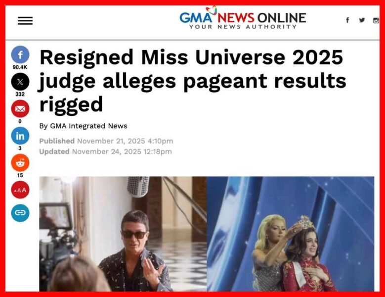 Miss Universe’s Reputation on Trial