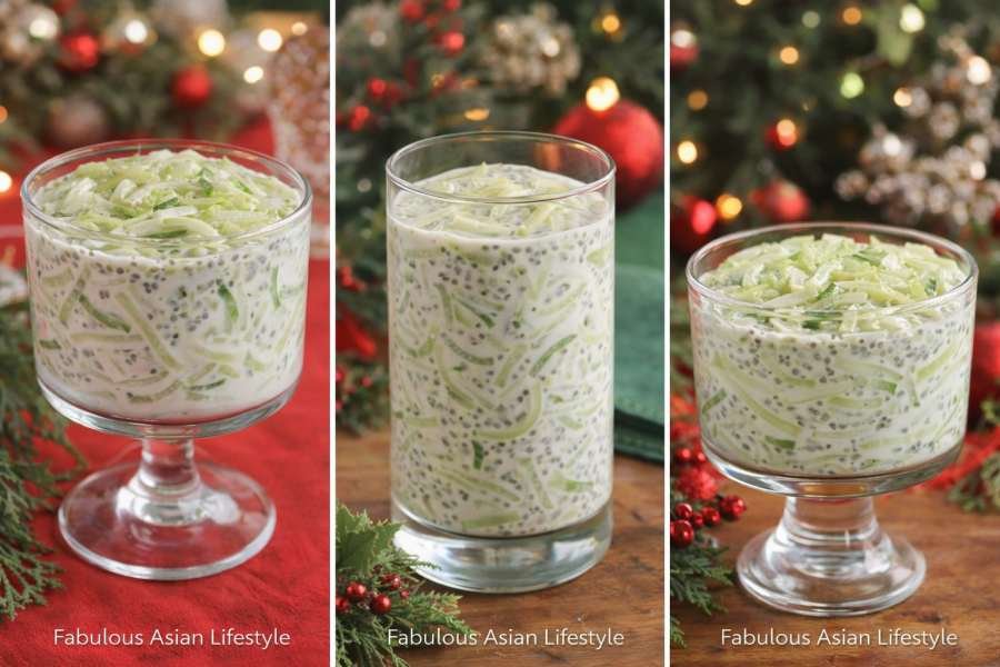 Keto Buko Pandan–Style Dessert