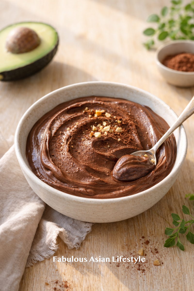 Keto Avocado Chocolate Mousse Recipe