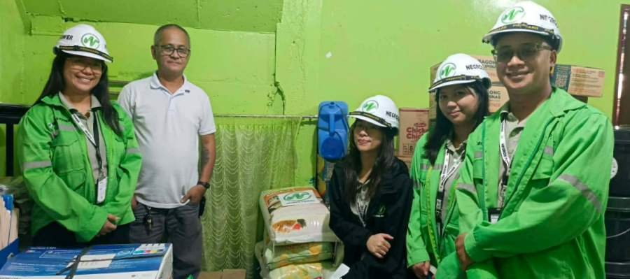 Relief to Fire-Affected Families in Barangay 10 | Negros Power