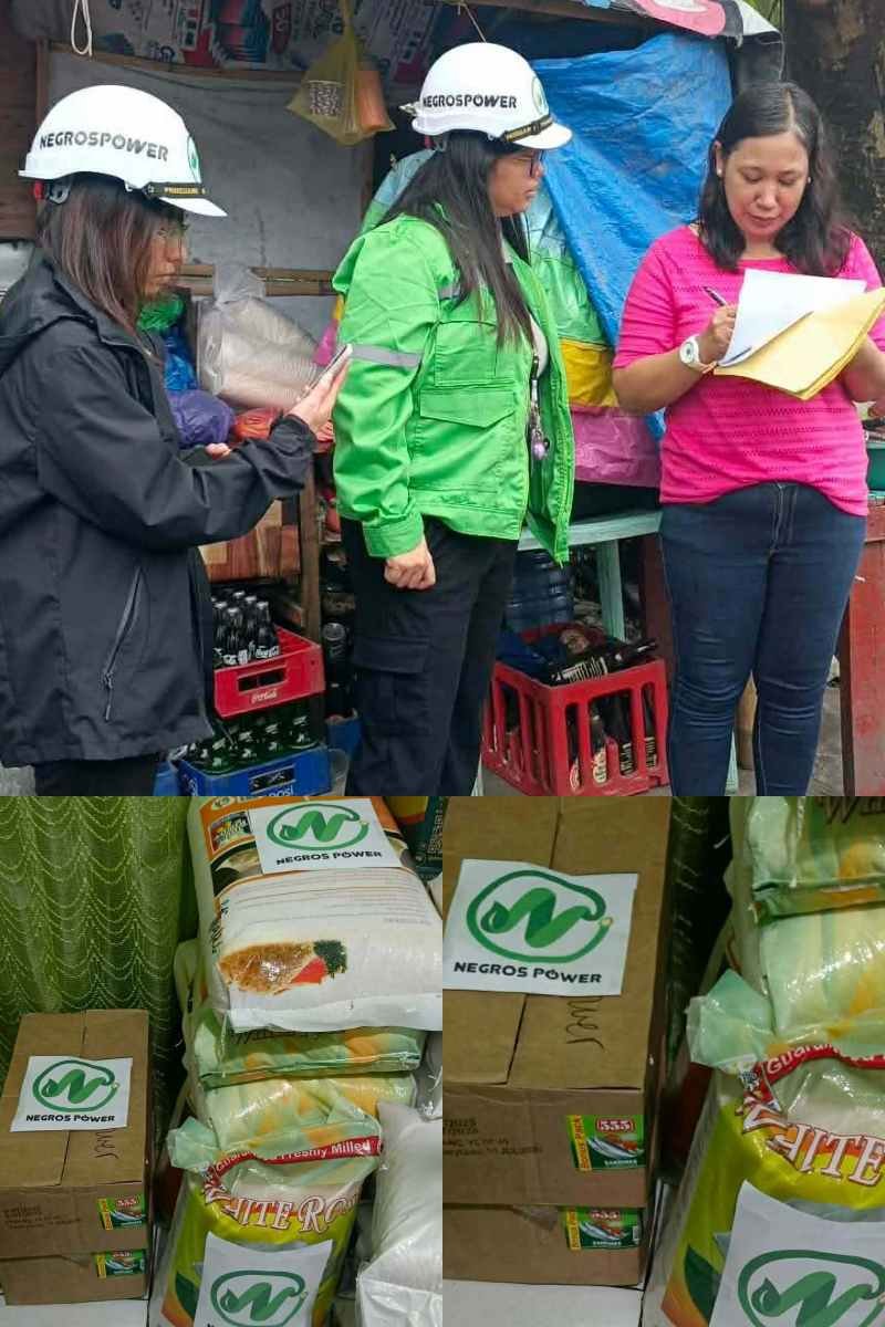 Relief to Fire-Affected Families in Barangay 10 | Negros Power