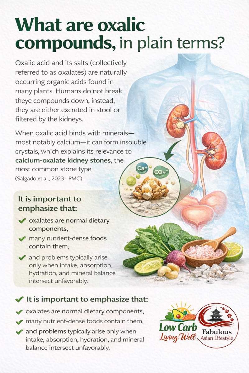 Oxalic Compounds and Low-Carbohydrate Eating