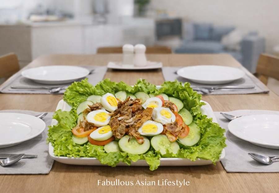 Crispy Chicken High-Protein Low-Carb Salad Recipe