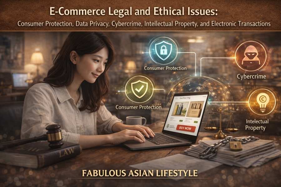 E-Commerce Legal and Ethical Issues : Laws, Privacy & Cybercrime