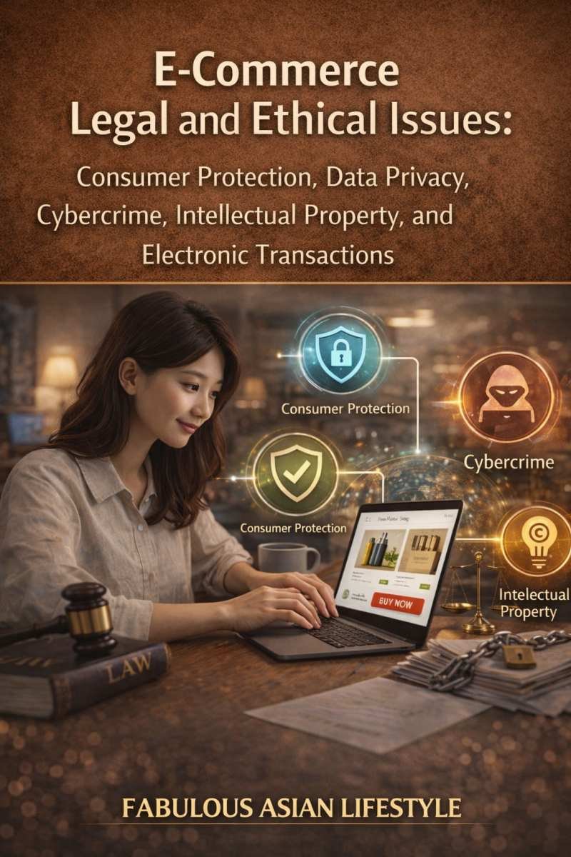 E-Commerce Legal and Ethical Issues : Laws, Privacy & Cybercrime