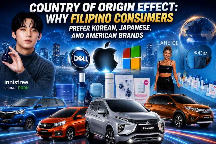 Country of Origin Effect: Why Filipino Consumers Prefer Korean, Japanese, and American Brands