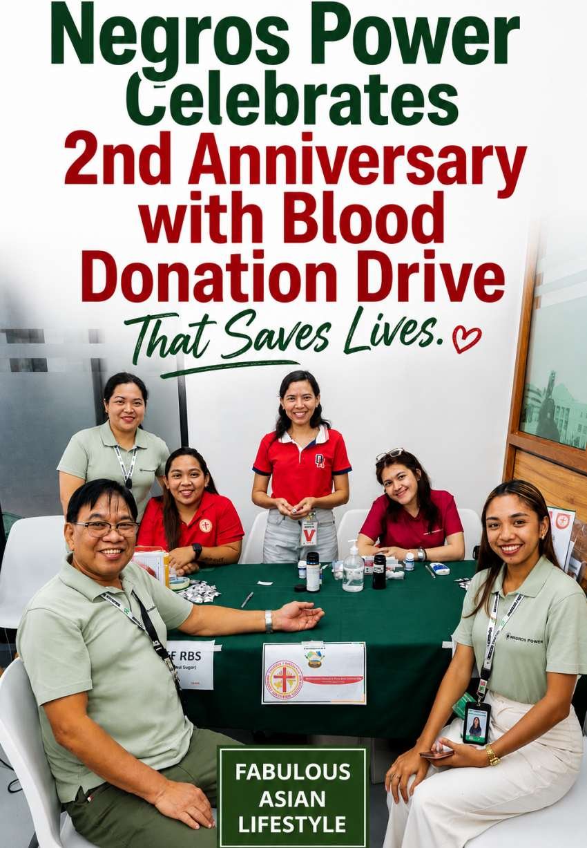 Negros Power Celebrates 2nd Anniversary with Blood Donation Drive That Saves Lives