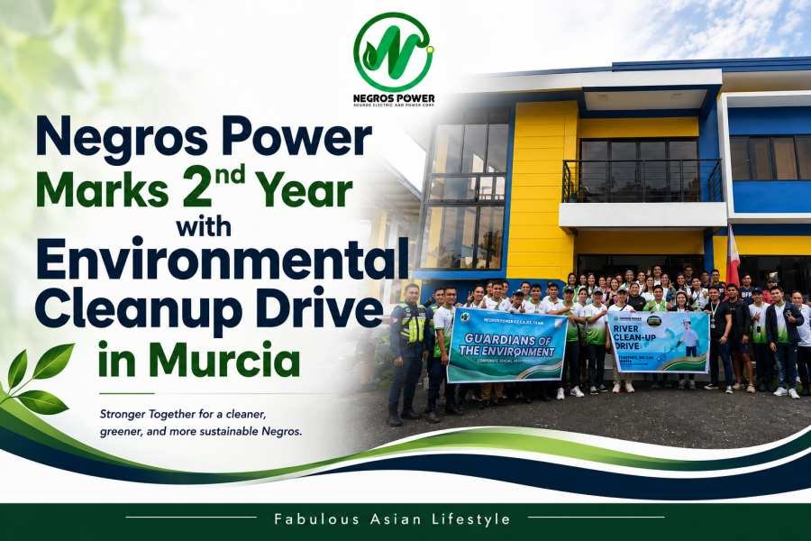 Negros Power Marks 2nd Year with Environmental Cleanup Drive in Murcia