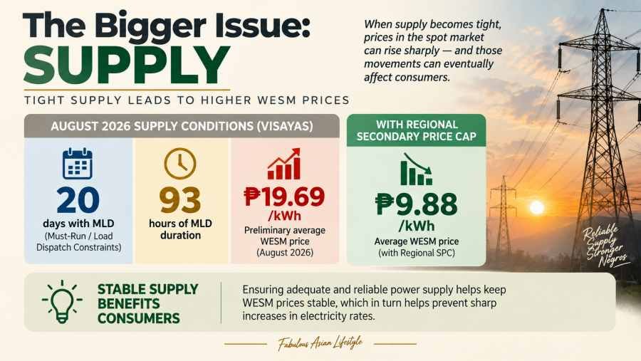 Why Negros Power’s September Electricity Rate Did Not Rise as Much as Expected