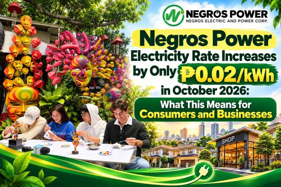 Negros Power October 2026 Rate Increase: What It Means for Consumers and Businesses